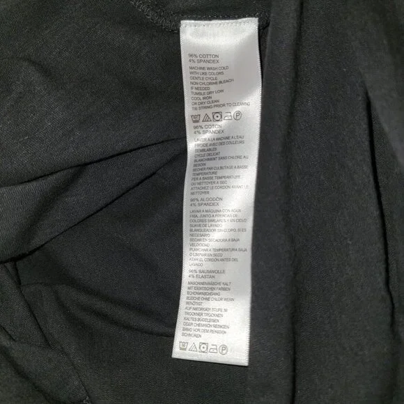 Tommy Bahama Jer-Sea Sheath Dress Women LARGE Black Vacation Beach - Picture 5 of 6